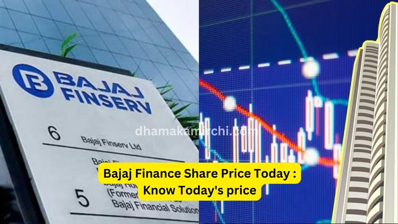 Bajaj Finance Share Price Today : Know Today's price