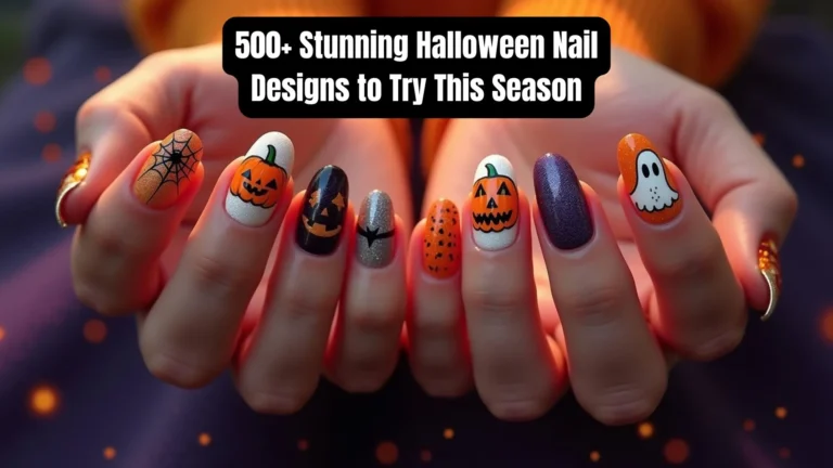 500+ Stunning Halloween Nail Designs to Try This Season
