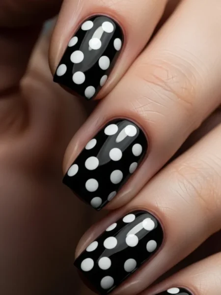 Polka Dot Nail Designs