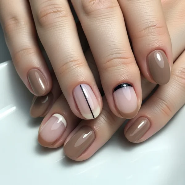 Minimal Nail Art Design