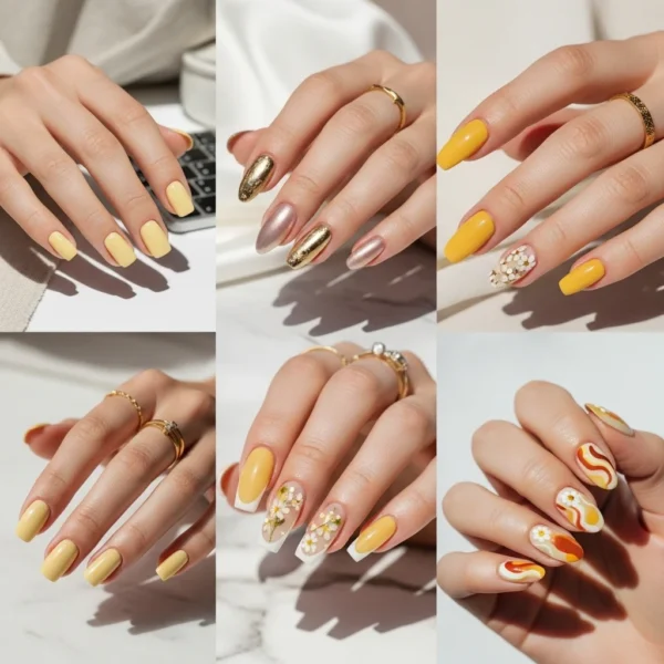 Butter Yellow Nail Design Ideas for Every Occasion