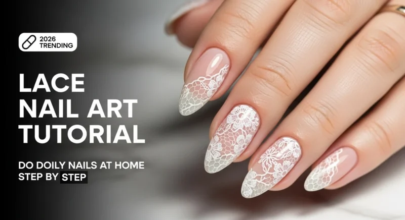 Lace Nail Art Tutorial