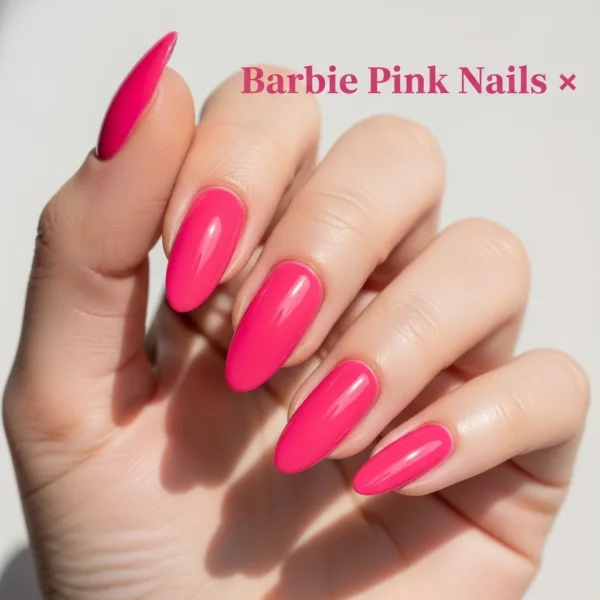 Pink Nail Trends 2026: What Your Nail Color Says About You 4 Barbie Pink Nails