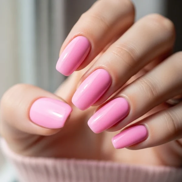 Pink Nail Trends 2026: What Your Nail Color Says About You 5 Bubblegum Pink Nails