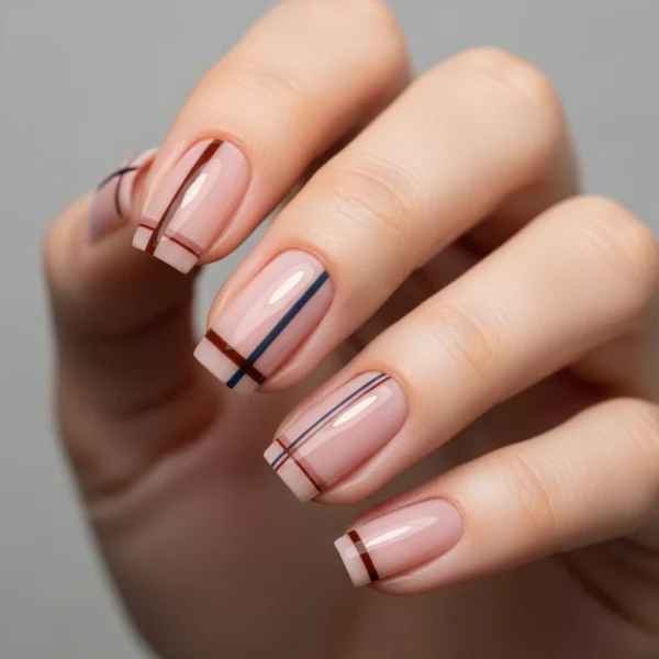 Stripe Nail Art 2026: 15 Easy Line Designs Using Nail Tape 5 Stripe Nail Designs 2026