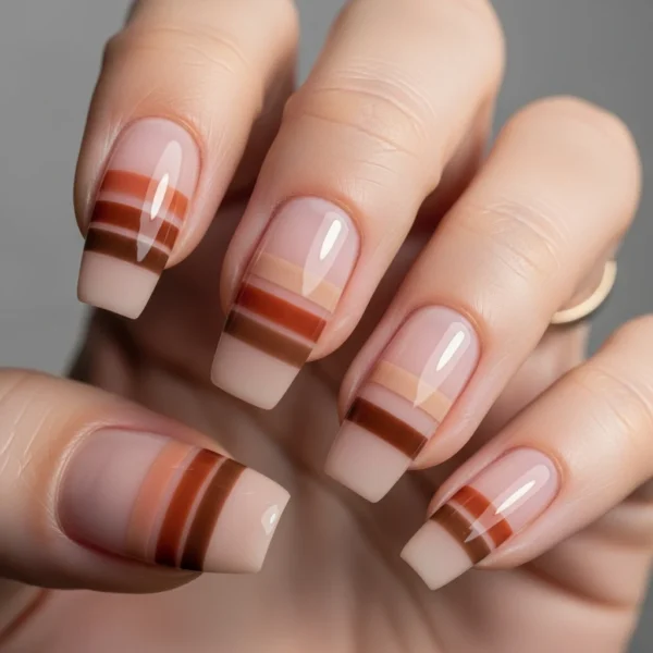 Stripe Nail Art 2026: 15 Easy Line Designs Using Nail Tape 9 Stripe Nail Designs 2026
