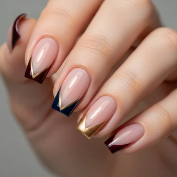 Stripe Nail Art 2026: 15 Easy Line Designs Using Nail Tape 12 Stripe Nail Designs 2026