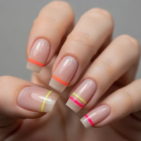Stripe Nail Art 2026: 15 Easy Line Designs Using Nail Tape 15 Stripe Nail Designs 2026