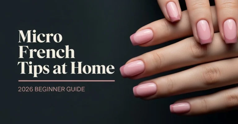 Micro French Tip Nails at Home: A Beginner’s 2026 Guide