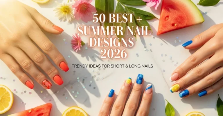 50 Best Summer Nail Designs 2026  – Trendy Ideas for Short & Long Nails